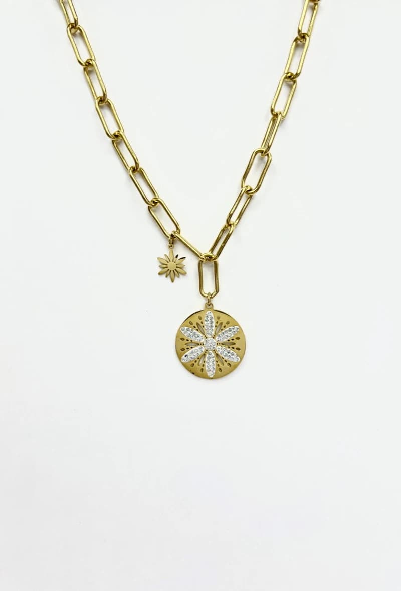 Collier fleur