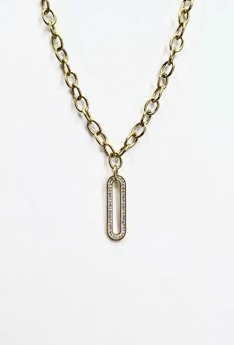 Collier ovale