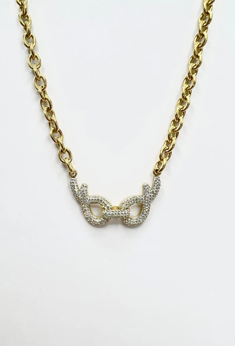 Collier lunette