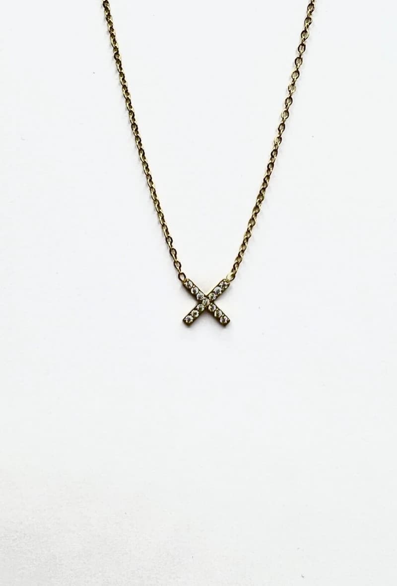 Collier croix