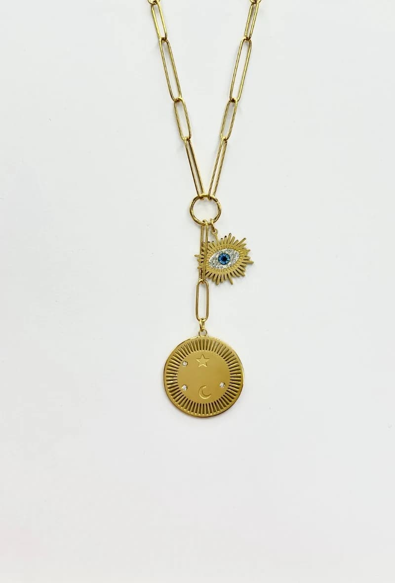Collier oeil rond