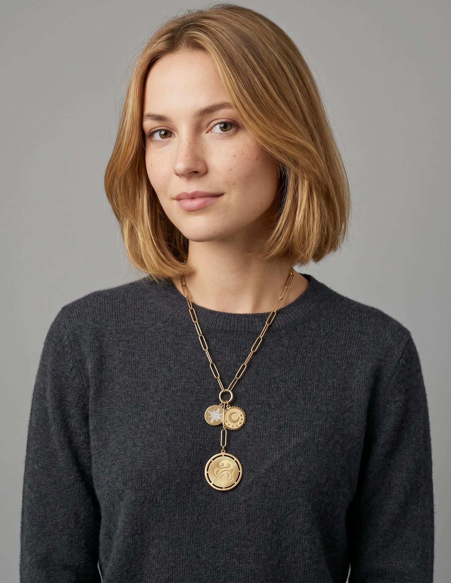 Collier oeil serpent