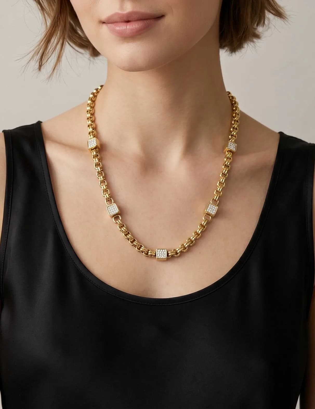 Collier carré