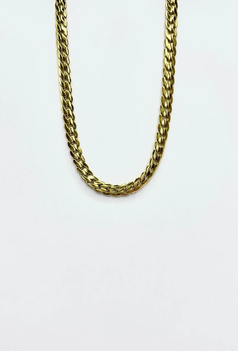 Collier maille fine