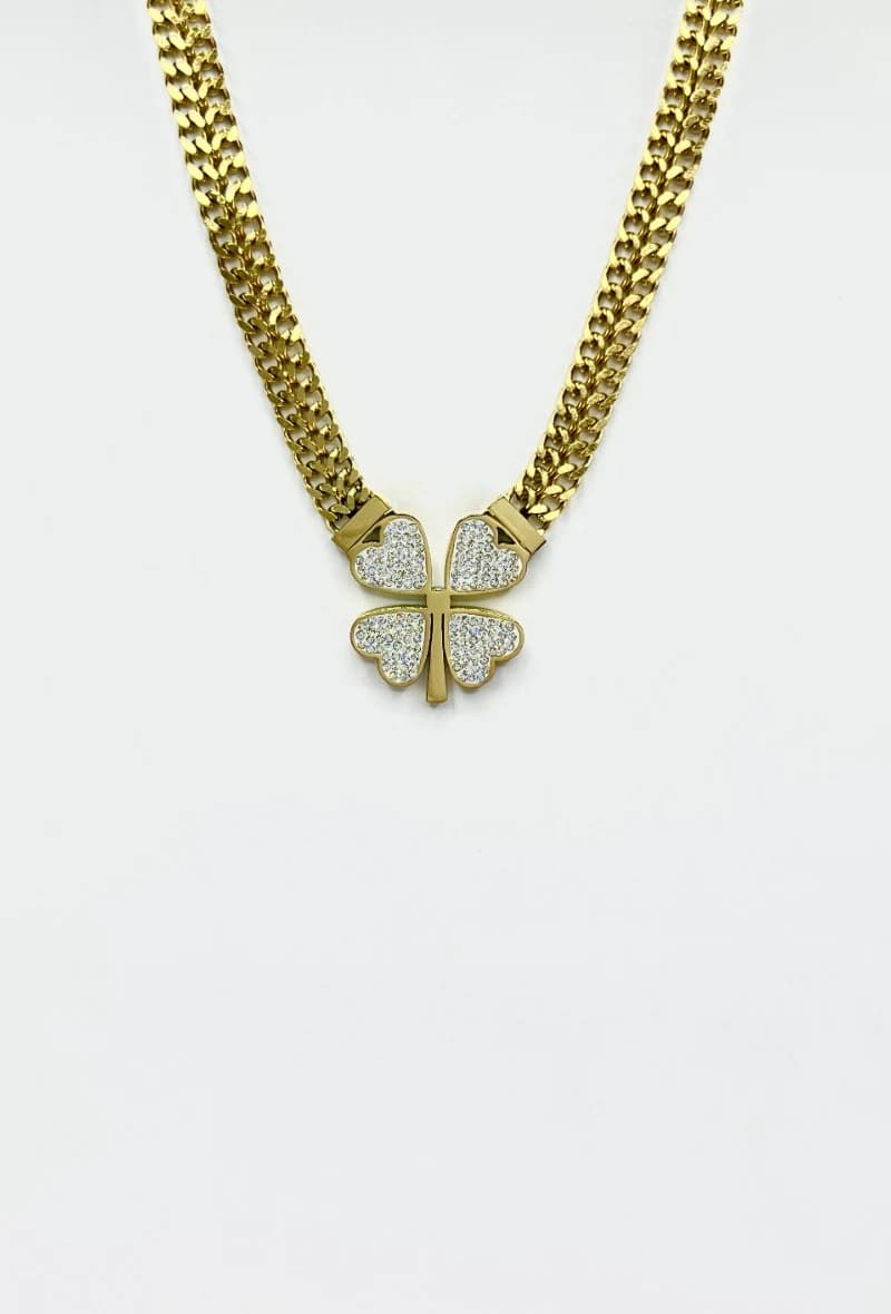Collier trèfle