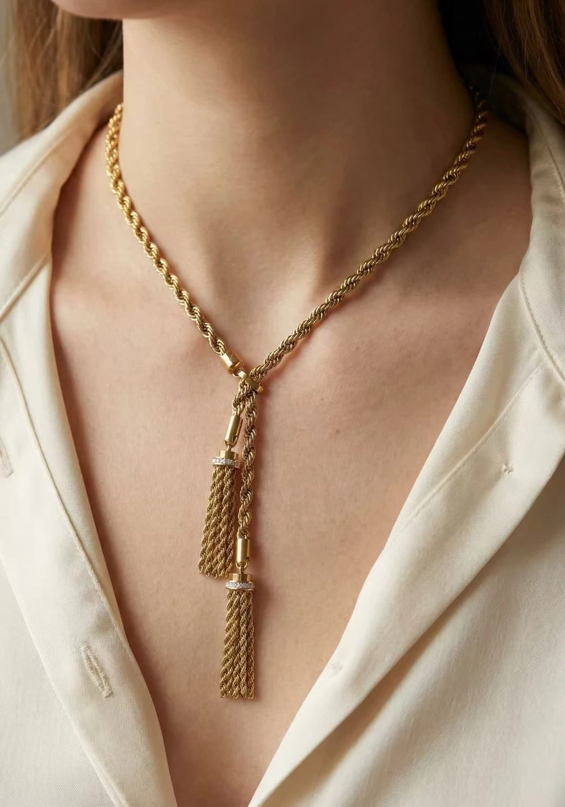 Collier frange
