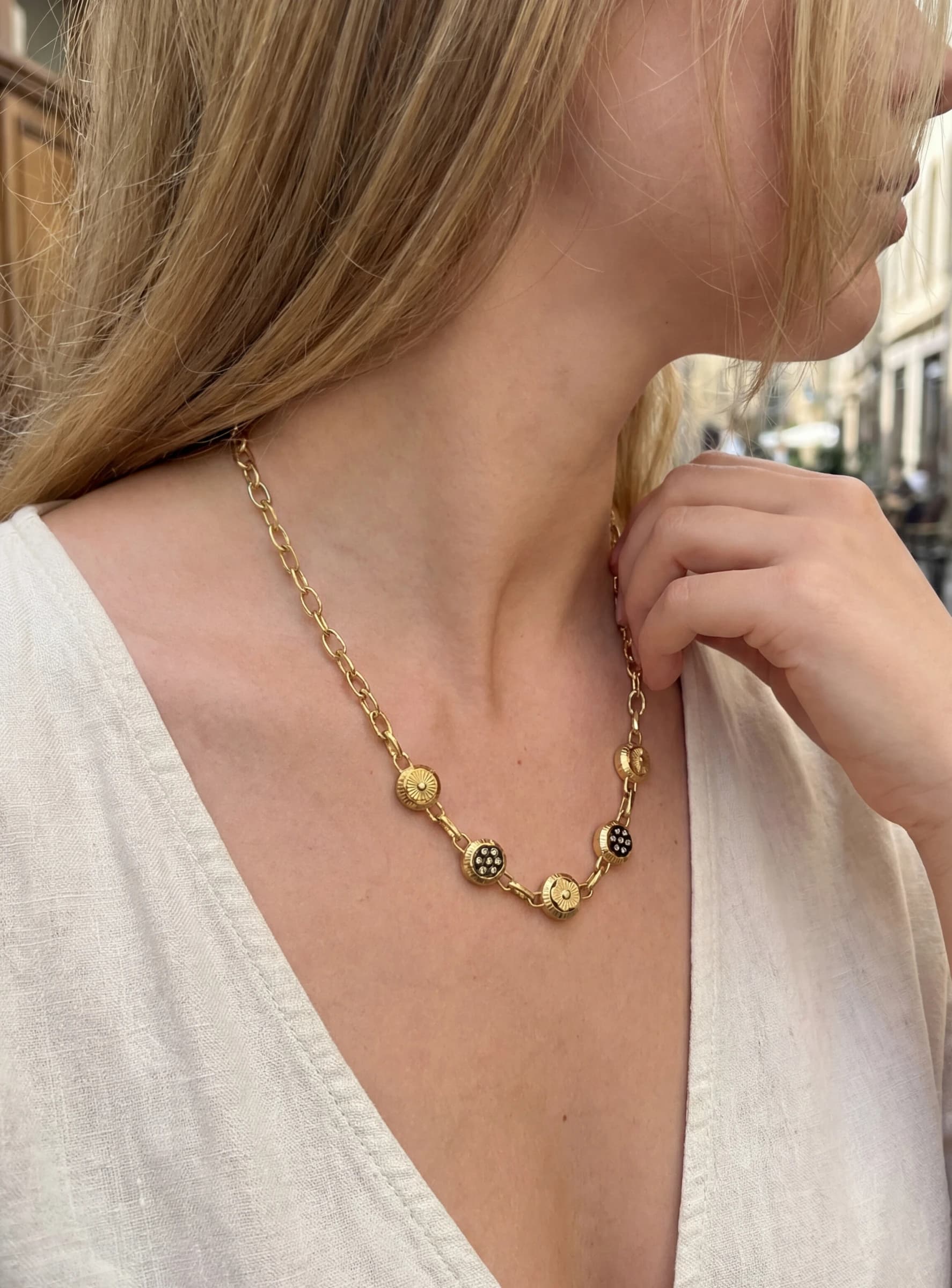 Collier fleur
