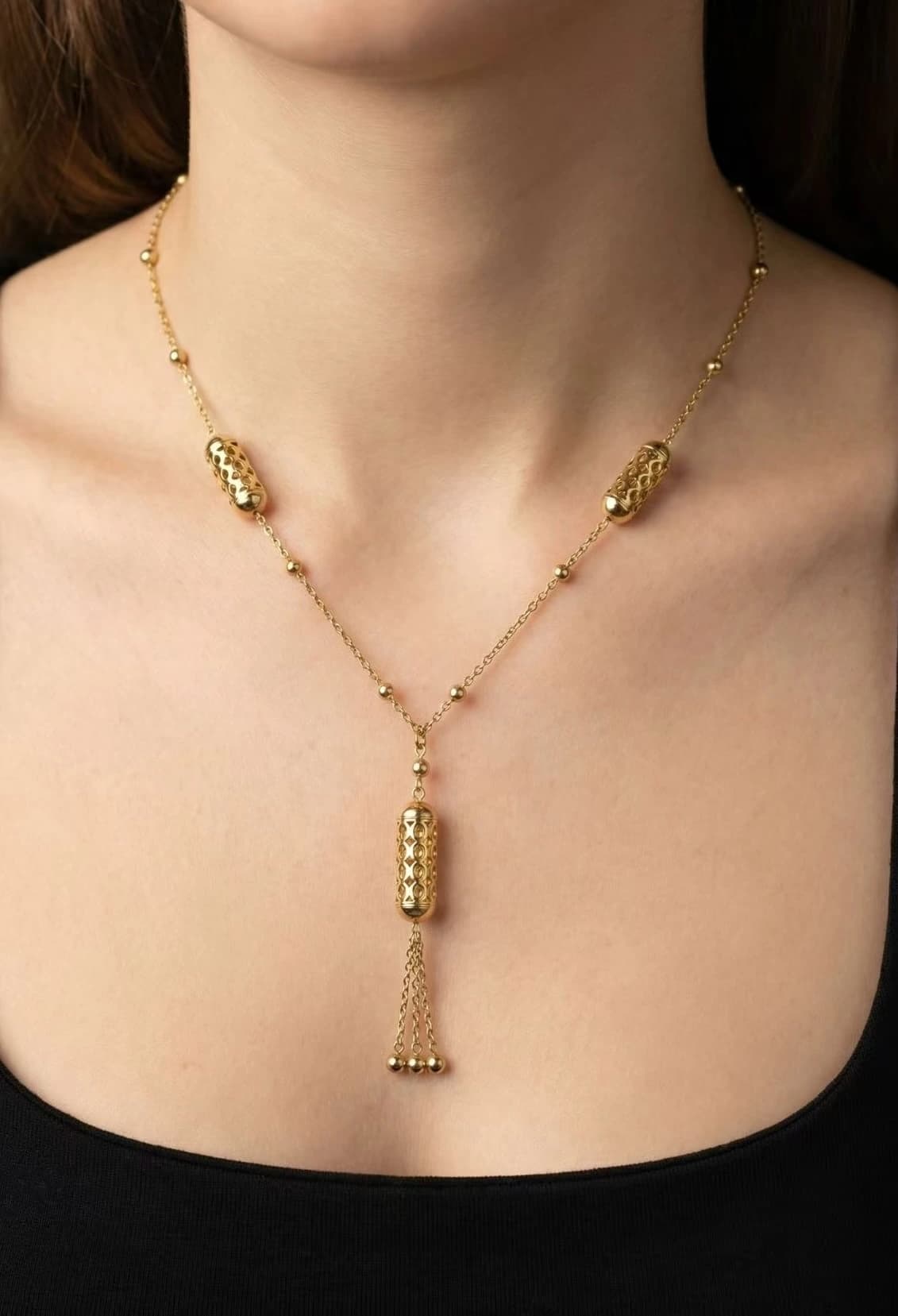 Collier lanterne