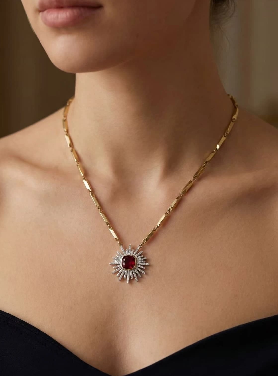 Collier soleil