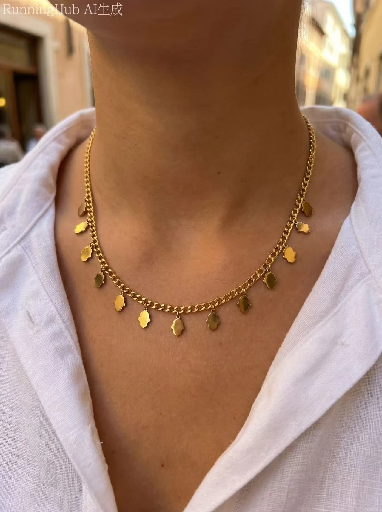 Collier main