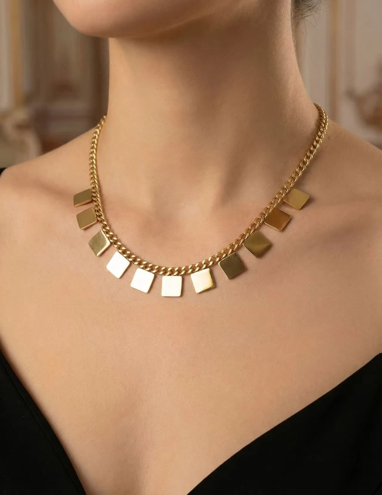 Collier carré