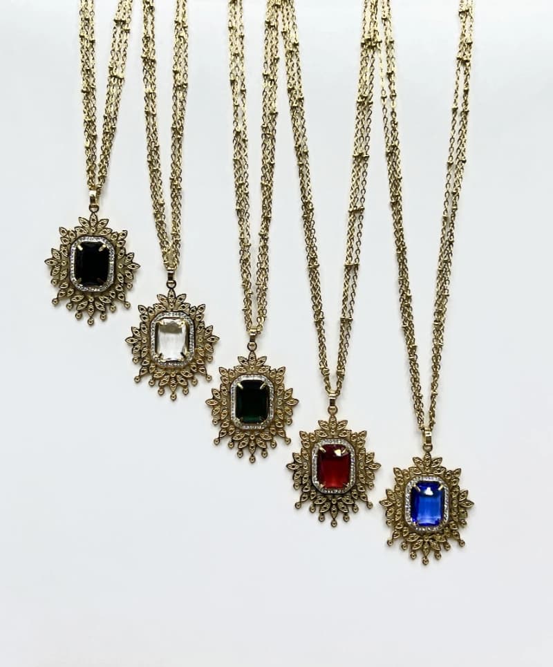 Collier fleur