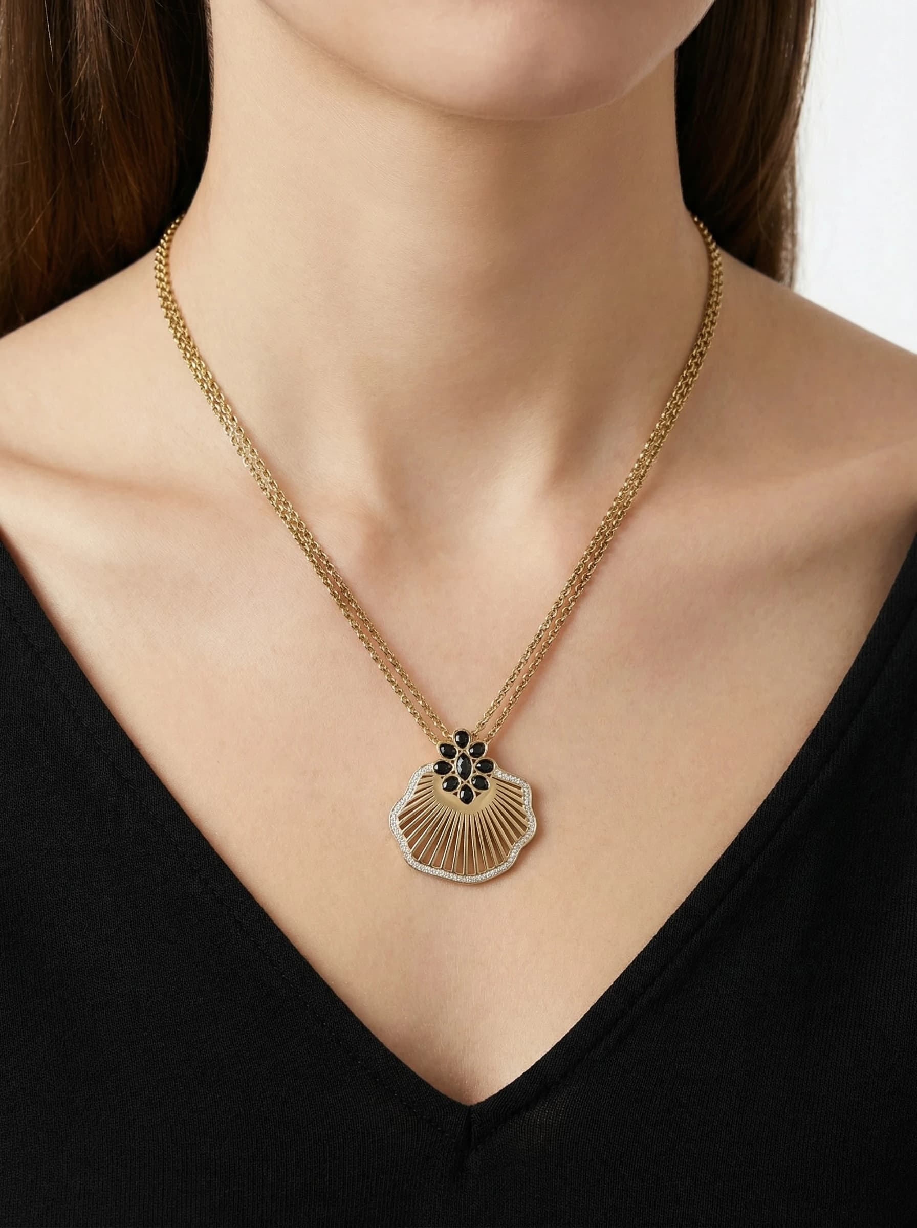 Collier coquillage