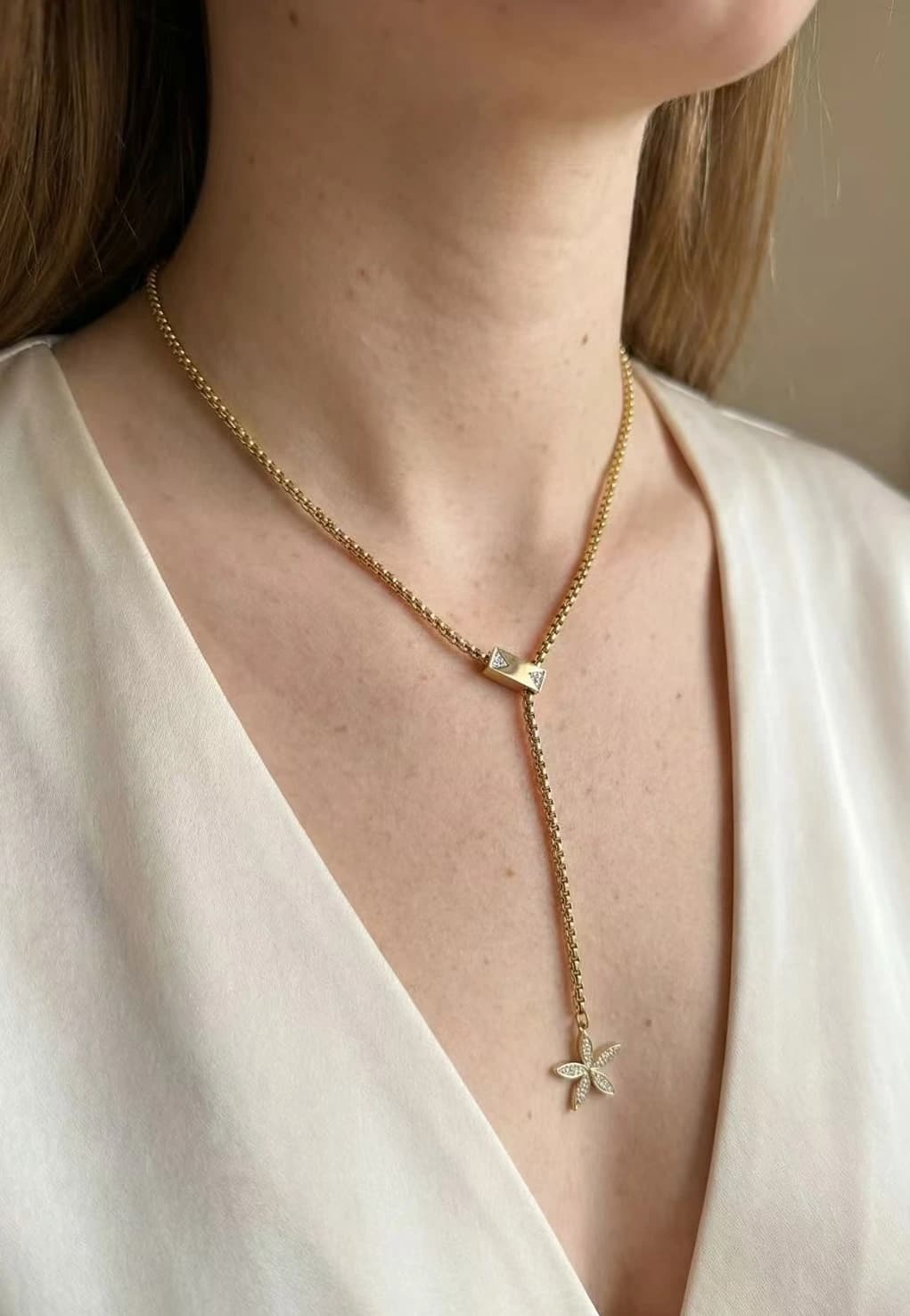 Collier fleur