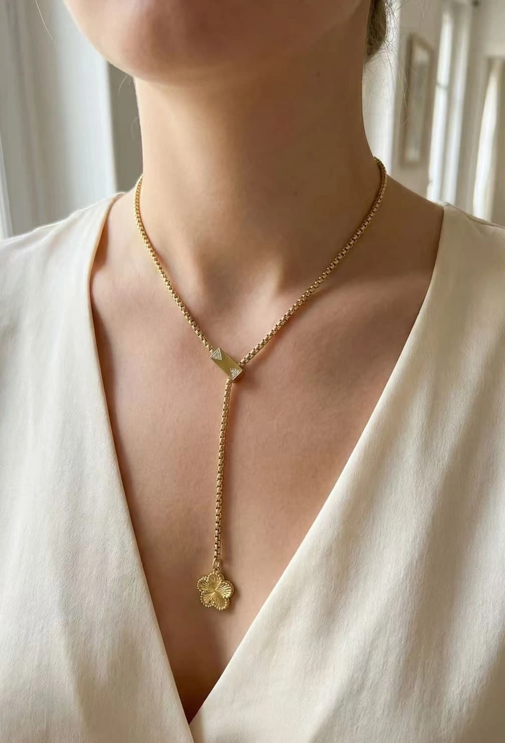 Collier fleur