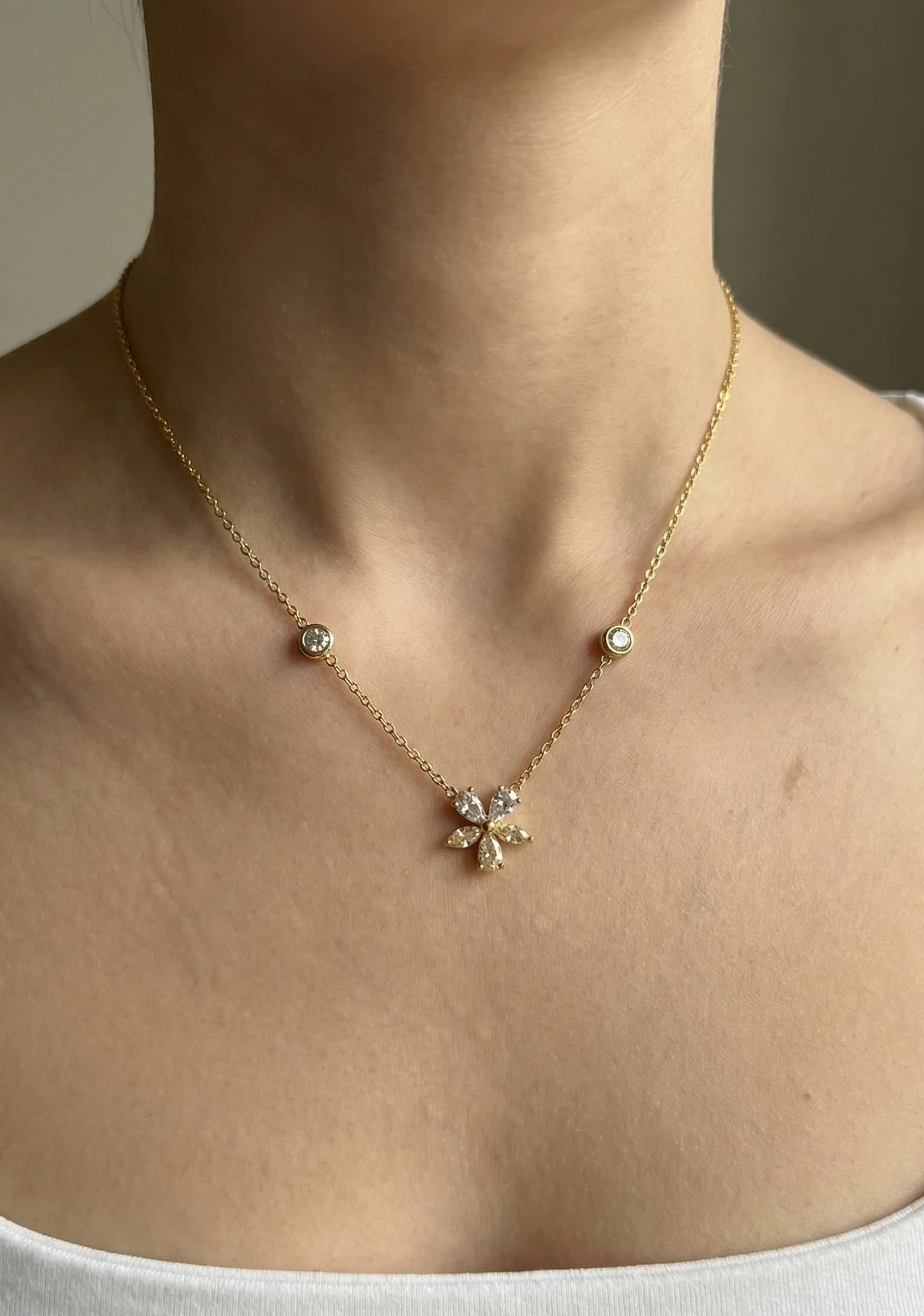 Collier fleur