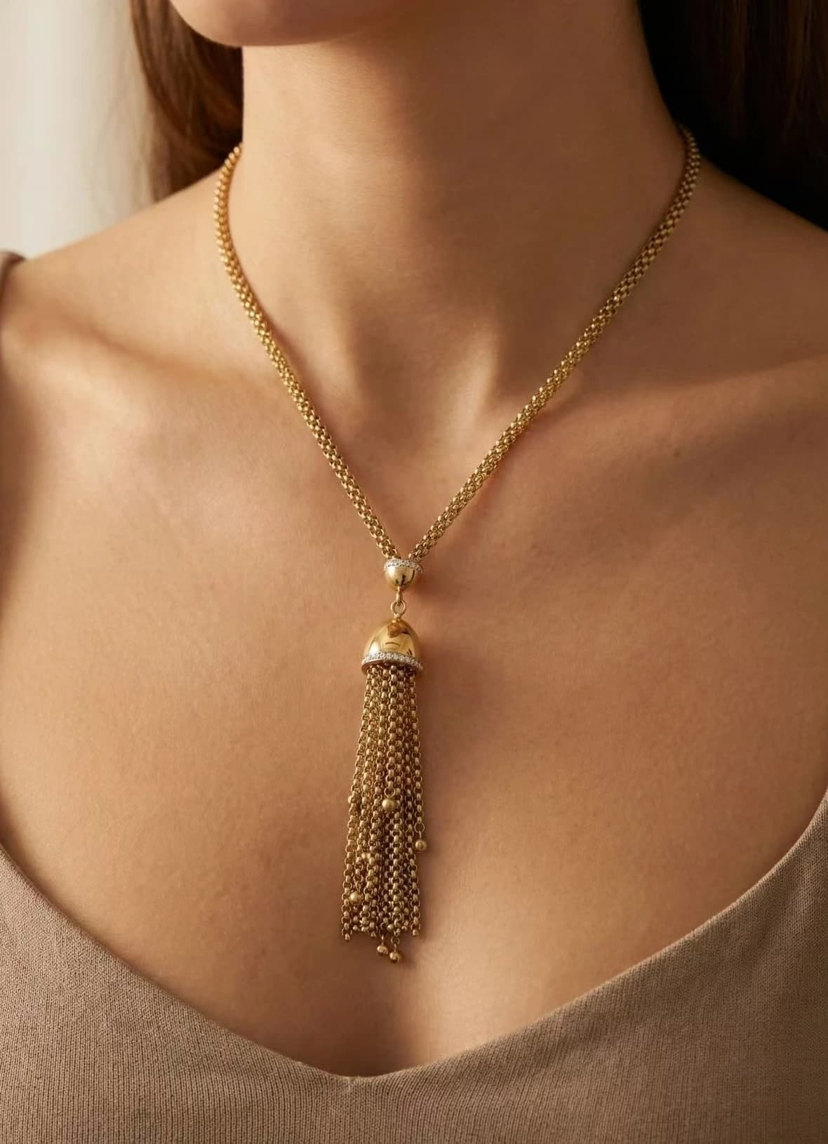 Collier frange