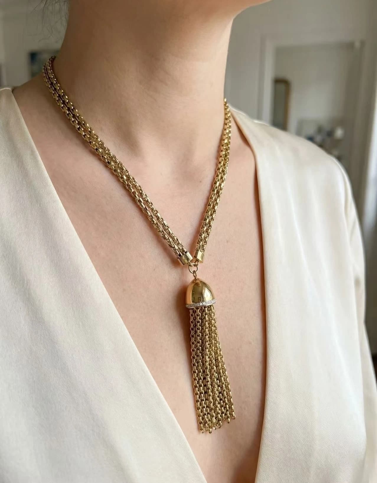Collier frange