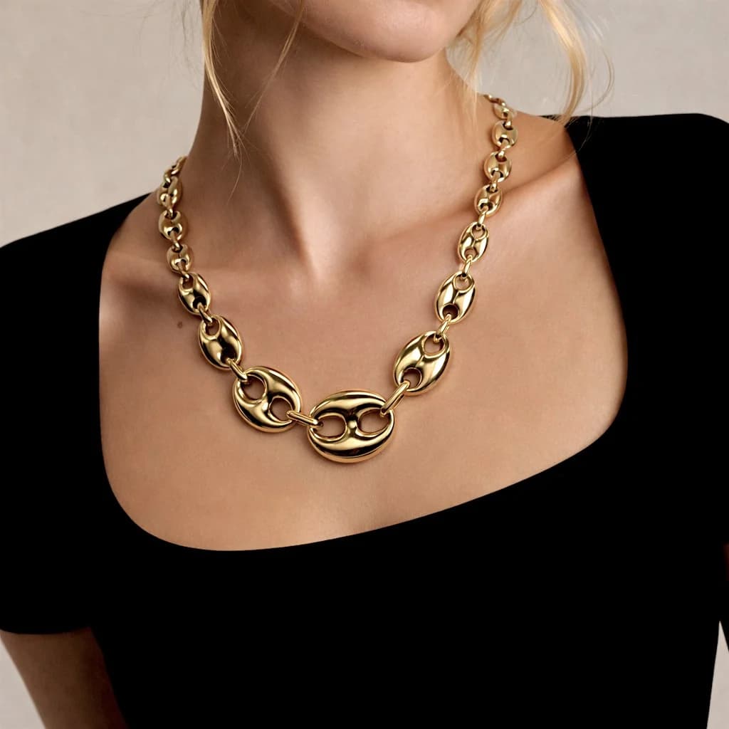 Collier grain de café