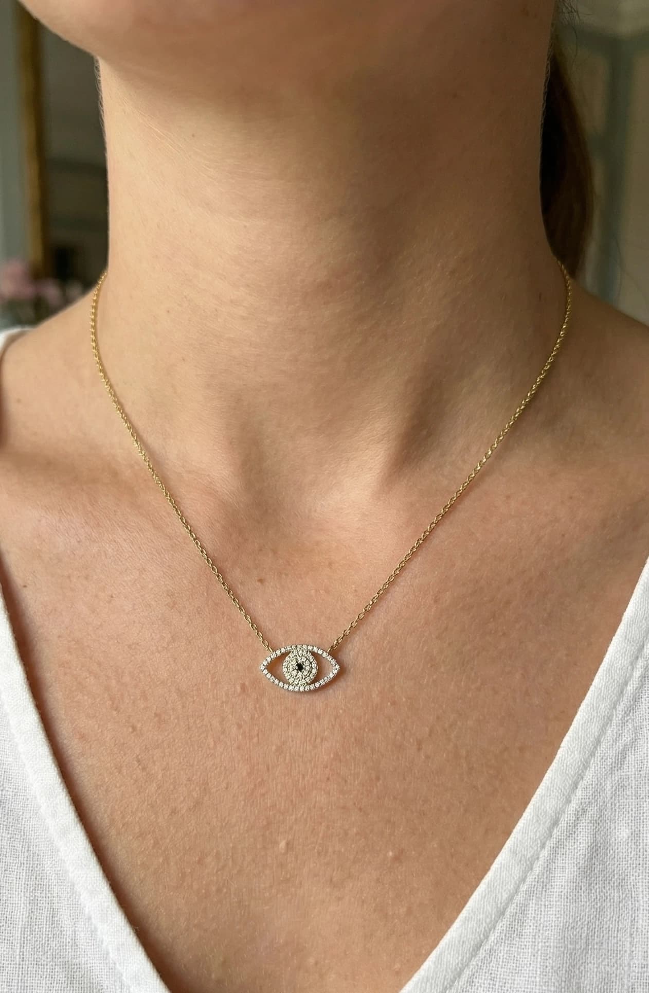 Collier oeil