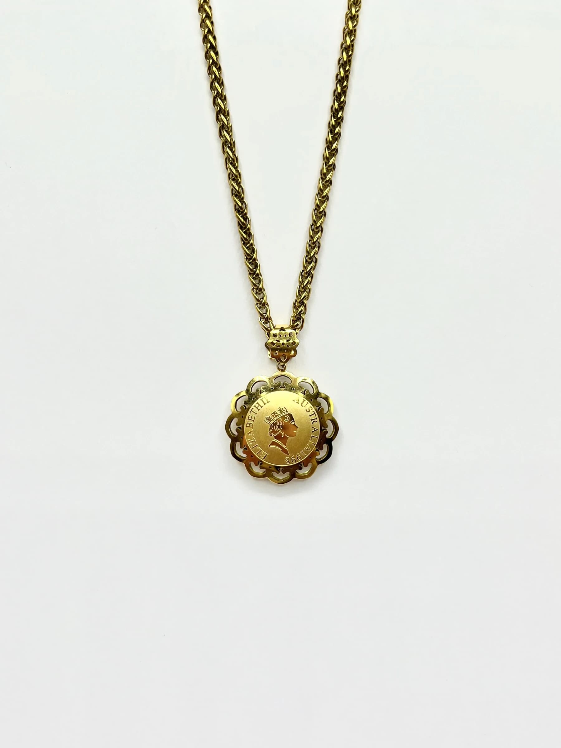 Collier Elizabeth fleur