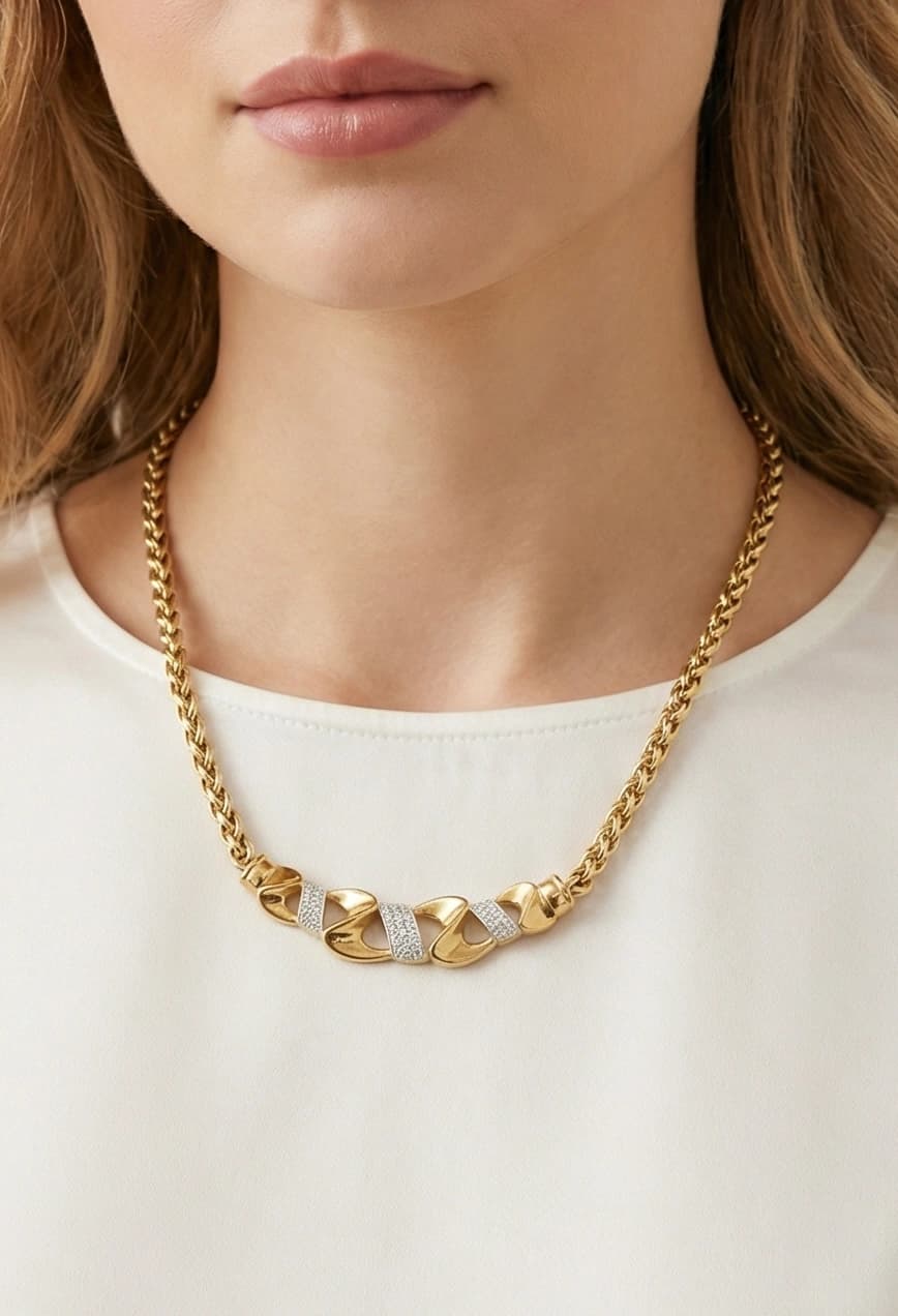 Collier torsadé