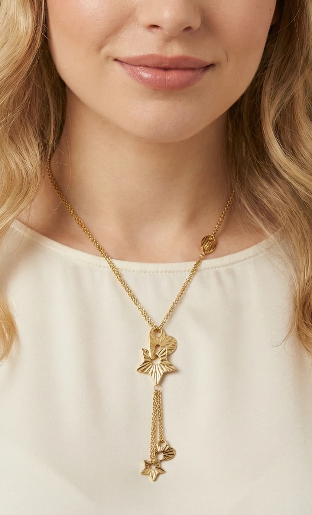 Collier étoile coeur