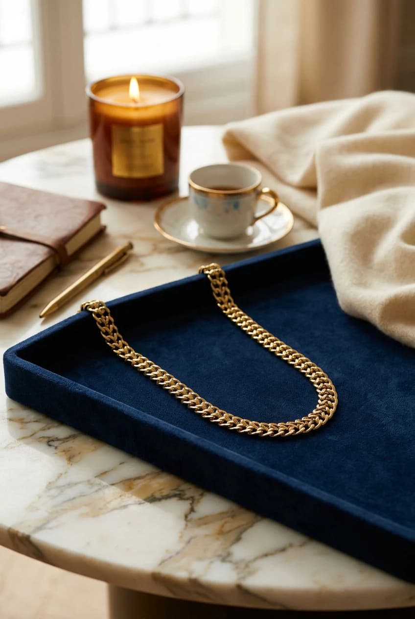 Collier americain acier inoxydable