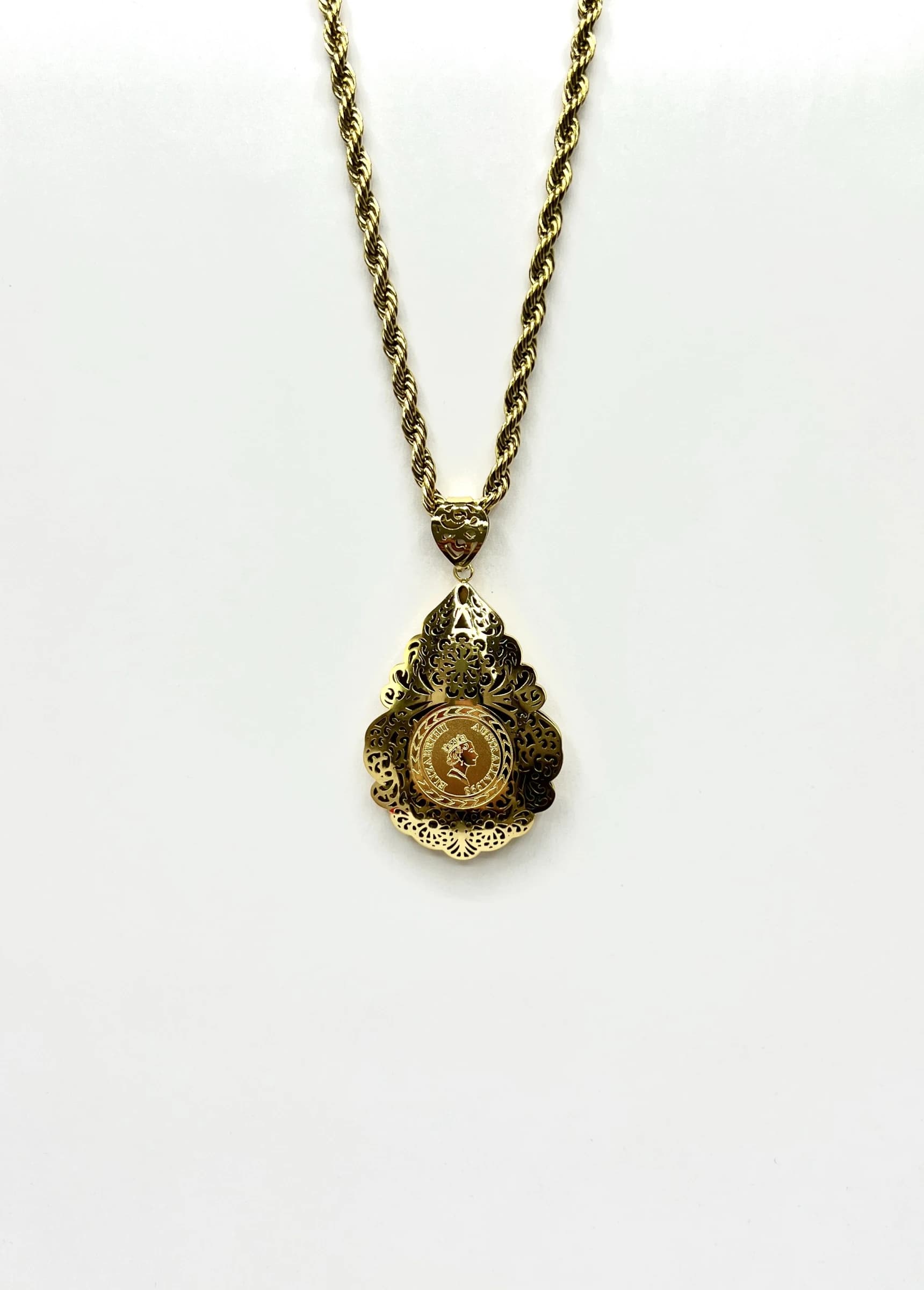 Collier Elizabeth goutte