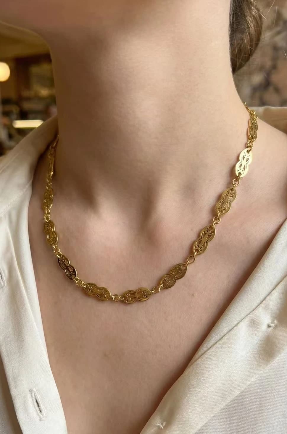 Collier style oriental