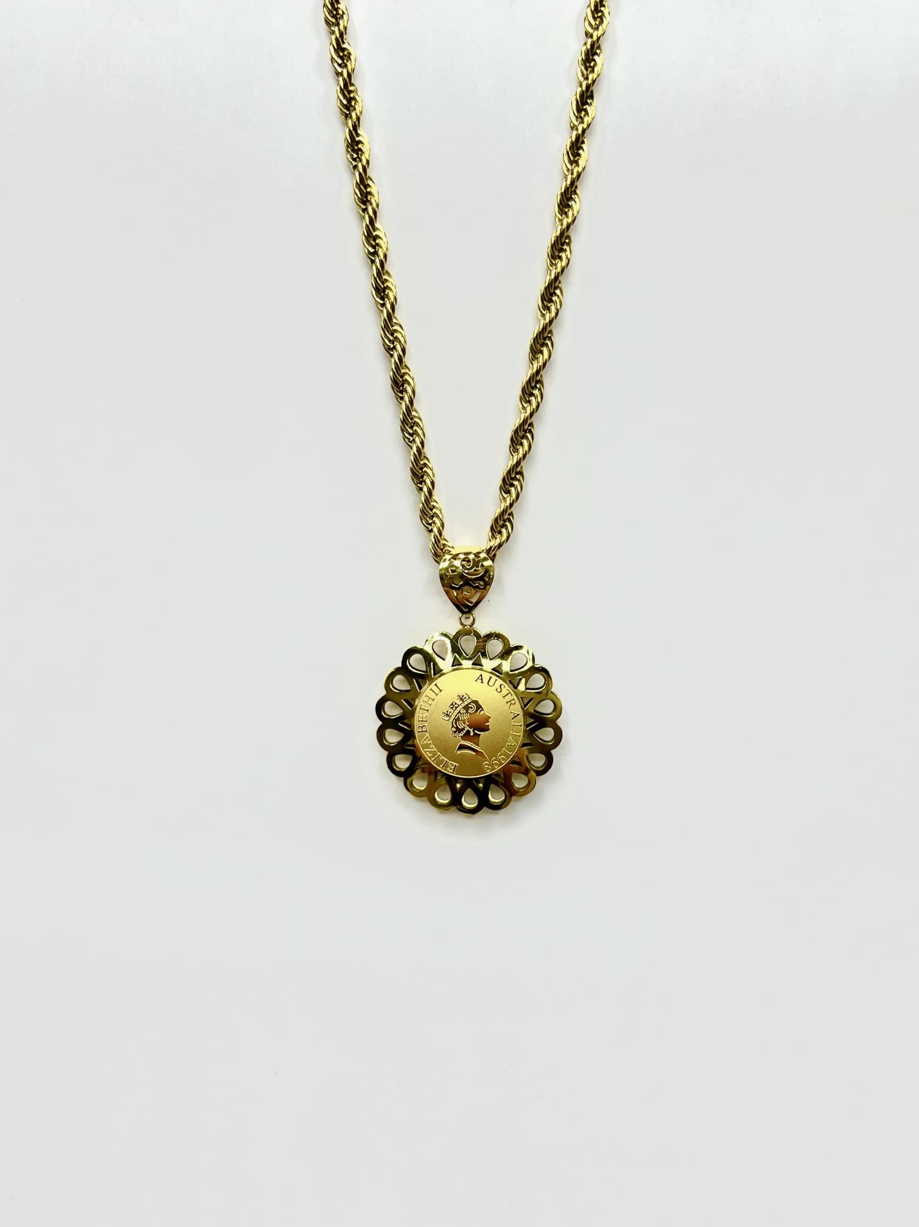 Collier Elizabeth fleur