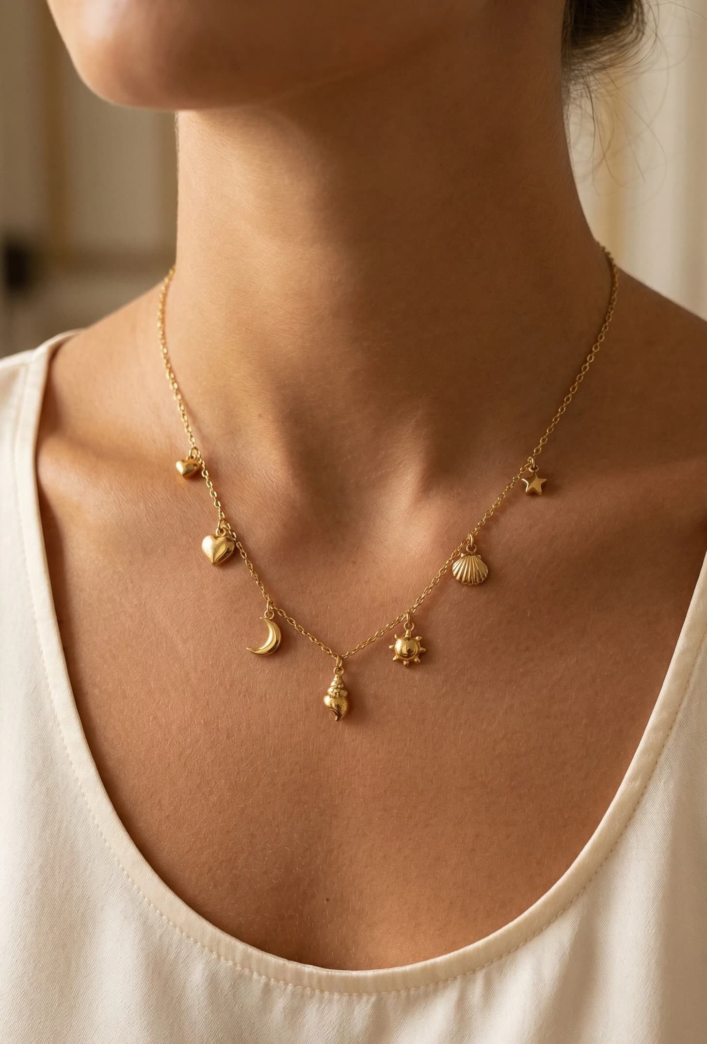 Collier coquillage