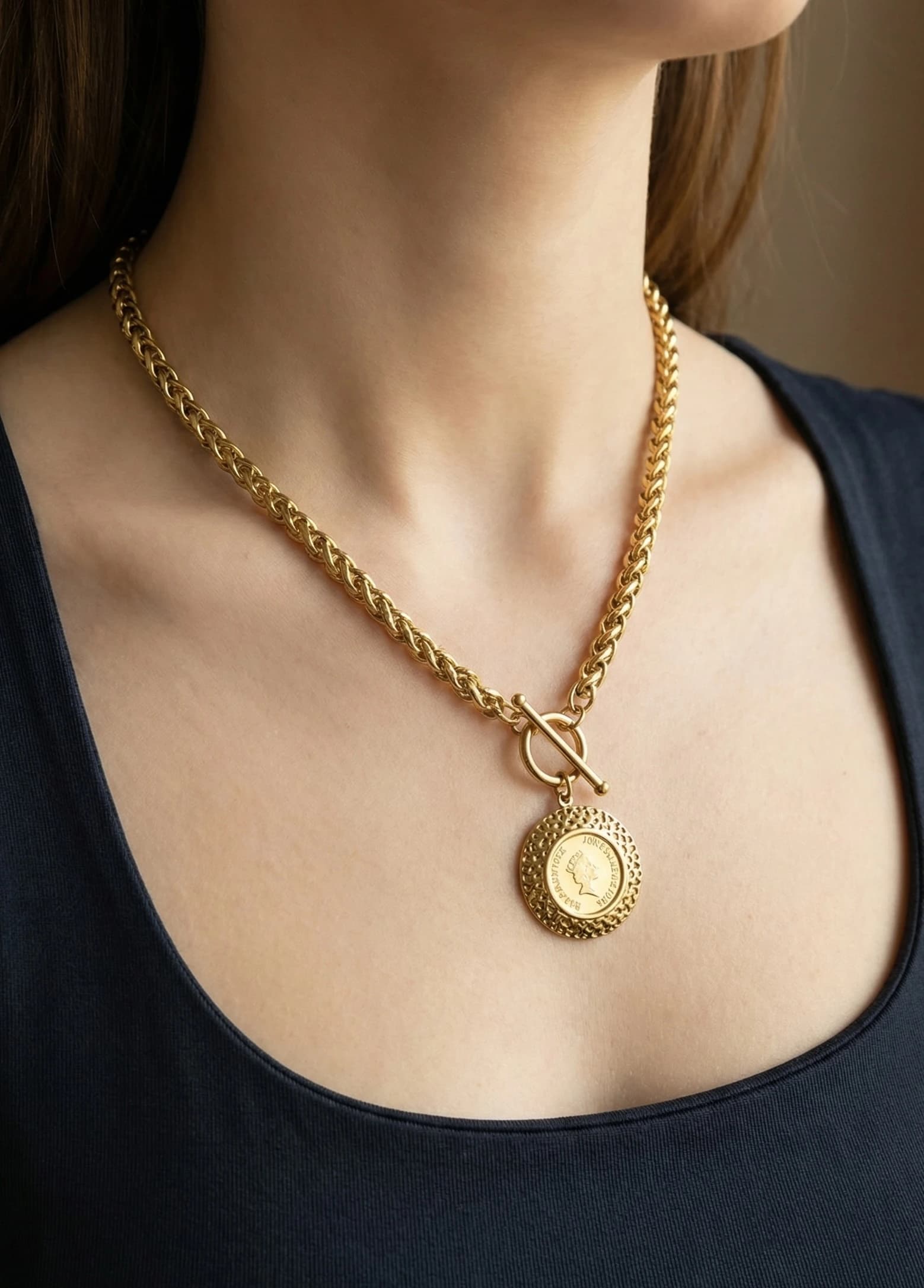 Collier Elizabeth rond