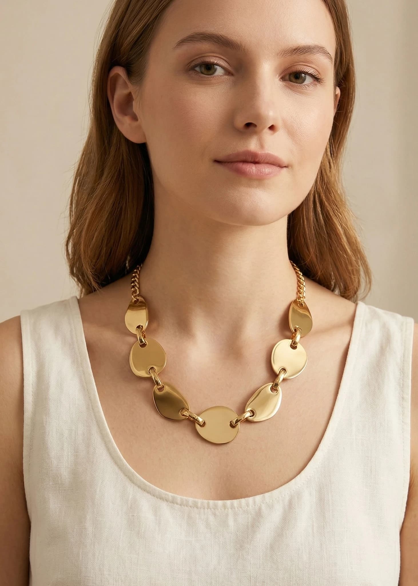 Collier ovale