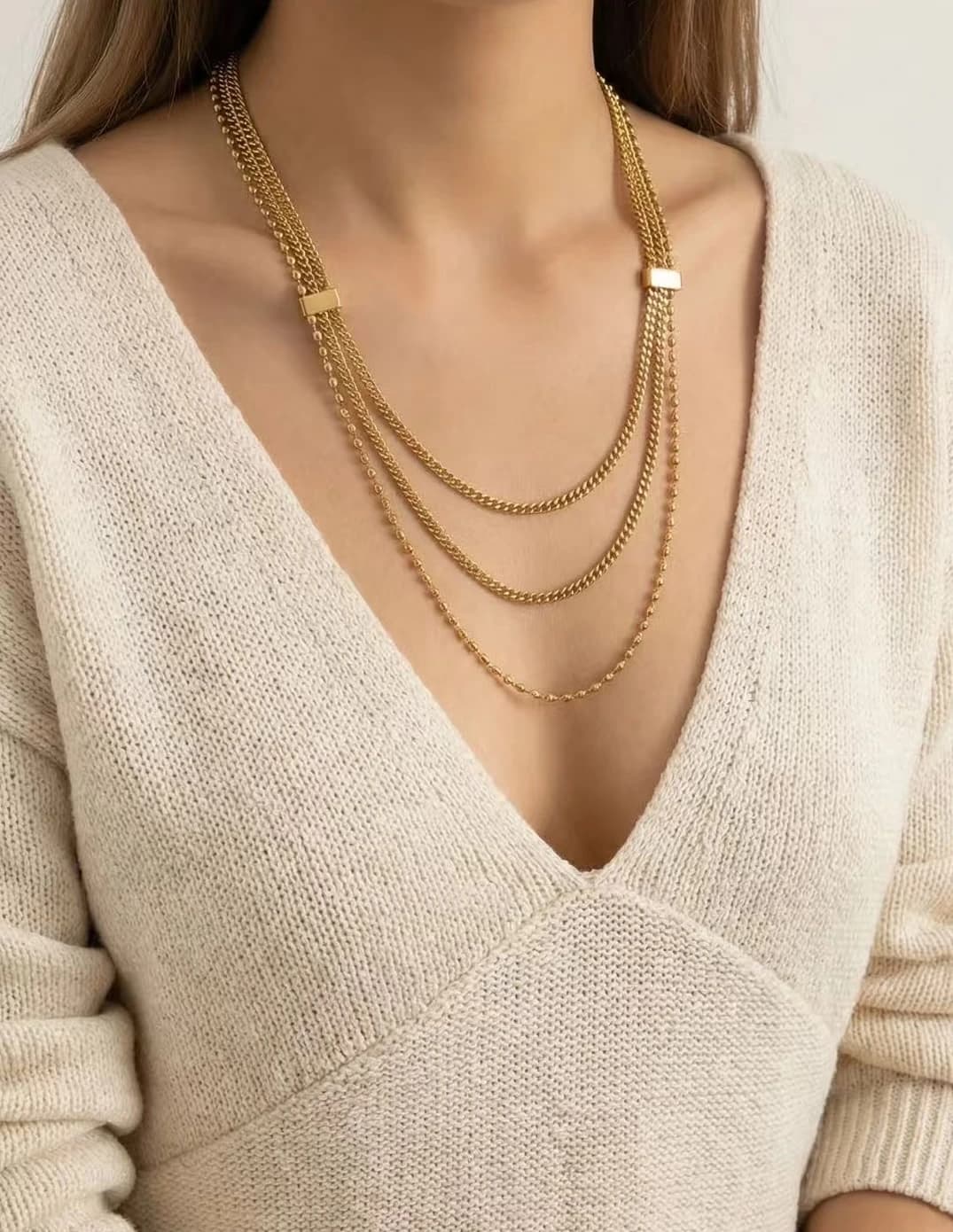 Sautoir multi-rang